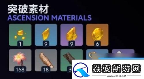 原神希诺宁培养材料是什么希诺宁培养材料介绍