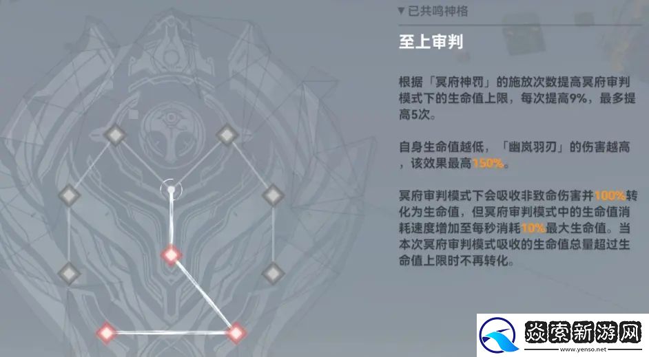 深空之眼生魂奥西里斯神格推荐