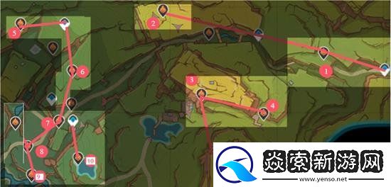 原神纳塔火神瞳搜集攻略和路线分享