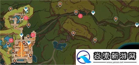 原神纳塔火神瞳搜集攻略和路线分享