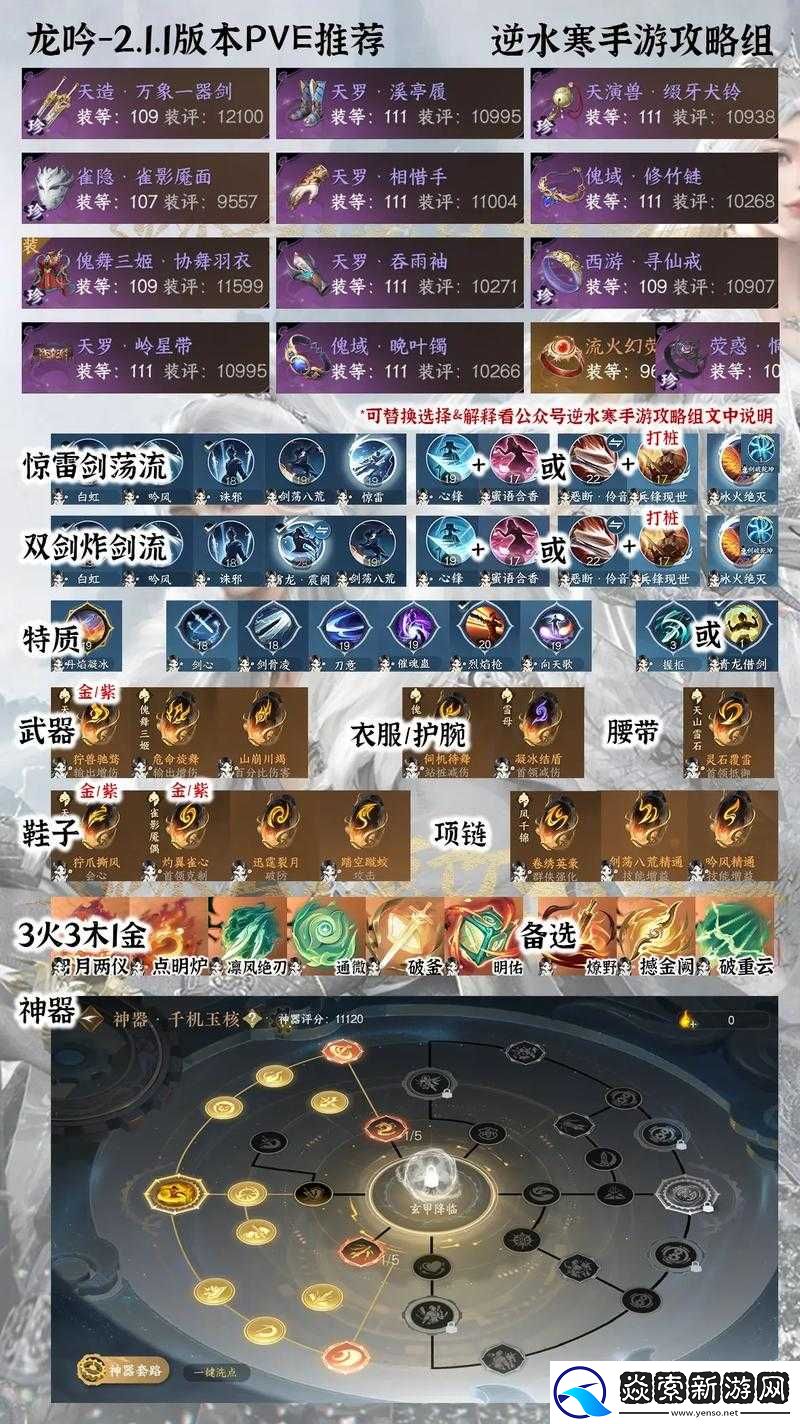 一梦江湖手游全门派属性加点攻略