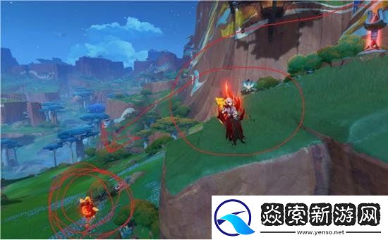 原神纳塔火神瞳搜集攻略和路线分享