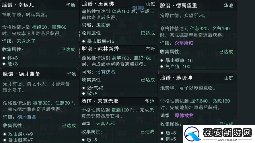 一梦江湖手游中福缘属性的作用及有效提升福缘属性的方法