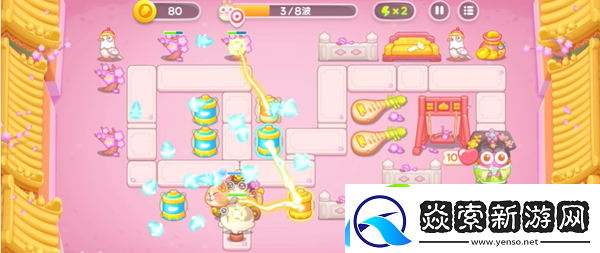 保卫萝卜4秋妃传第88关怎么过