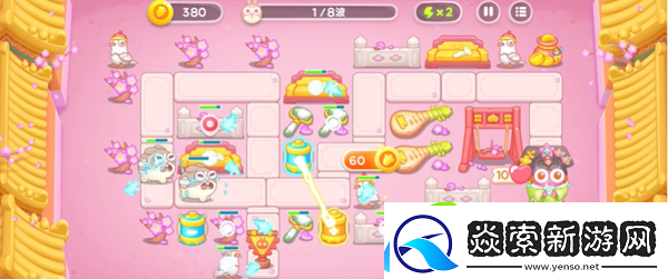 保卫萝卜4秋妃传第88关怎么过