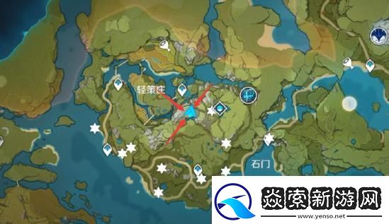 原神轻策庄最高处石像怎么点亮