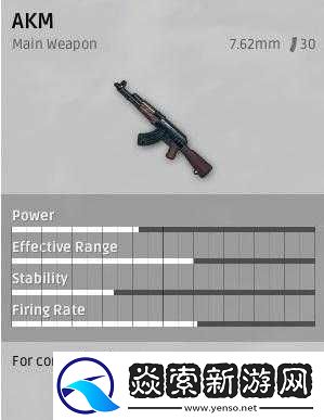 绝地求生手游中AKM步枪详细伤害属性及性能全面介绍