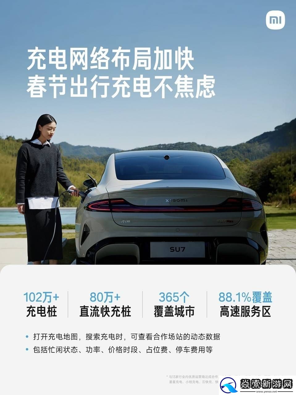 小米汽车携手13家运营商