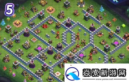 部落冲突12本最强布阵可复制