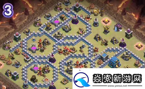 部落冲突12本最强布阵可复制