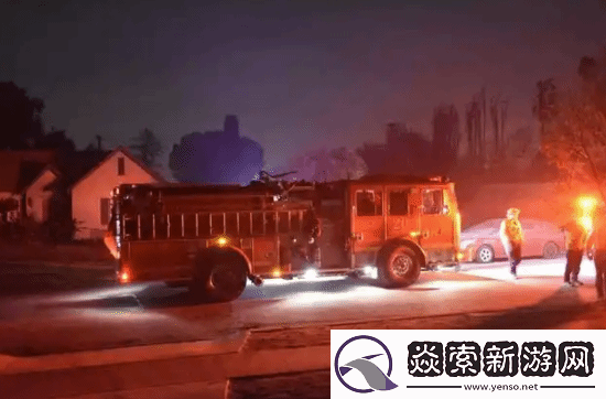 加州山火800名消防员由囚犯充当