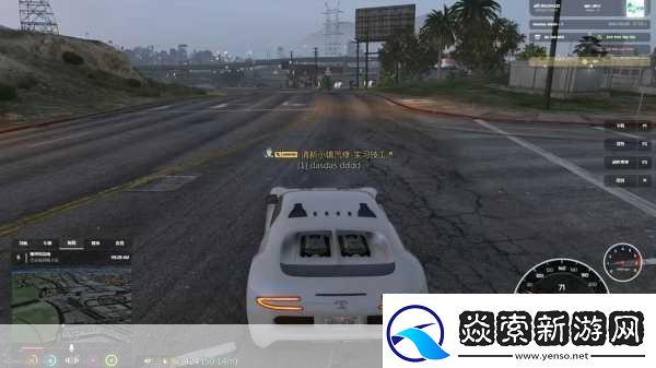 GTA5PC版敞篷驾驶驰骋自由之城的极致享受