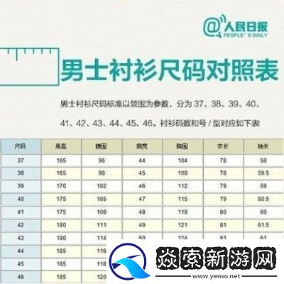 亚洲与欧洲服装尺码差异及选购指南