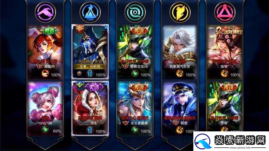 王者荣耀五军对决激战正酣