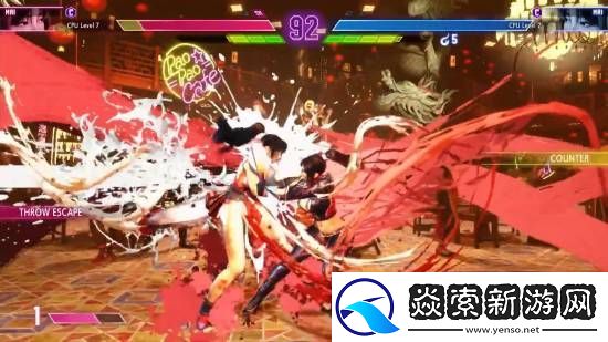 街头霸王6不知火舞CPU对战演示