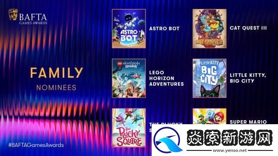 英国BAFTA游戏提名公布