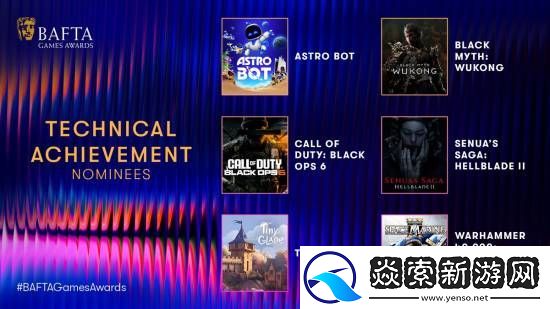 英国BAFTA游戏提名公布