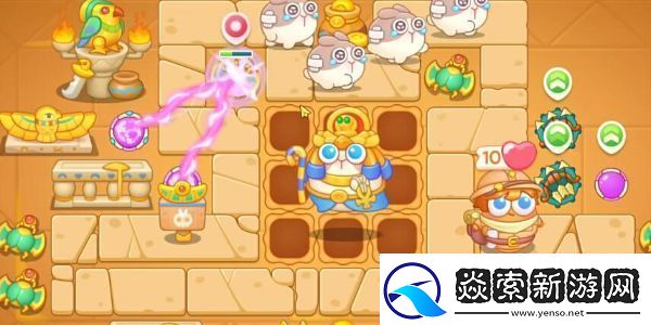 保卫萝卜4法老归来第16关攻略