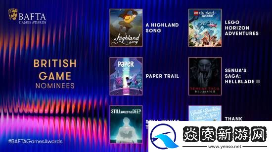 英国BAFTA游戏提名公布