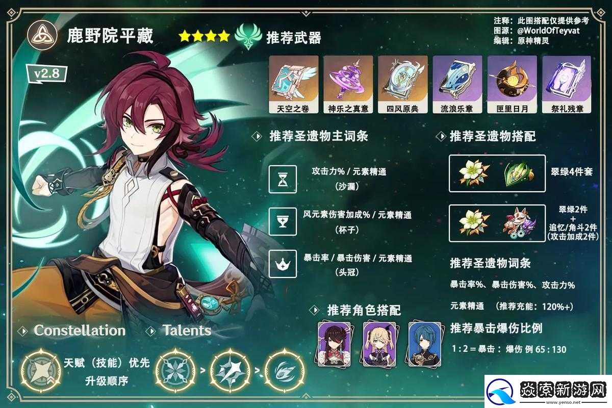 鹿野院平藏如何培养最强