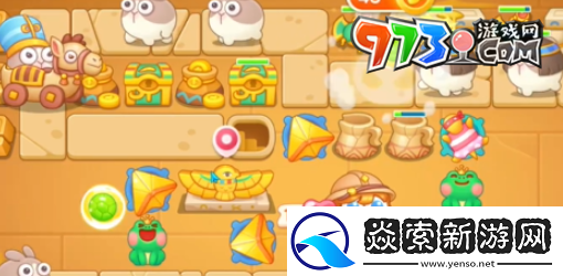 保卫萝卜4法老归来第104关怎么过