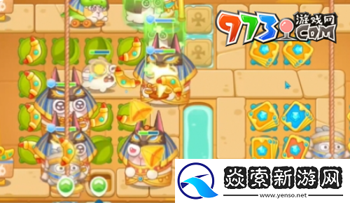 保卫萝卜4法老归来第102关怎么过