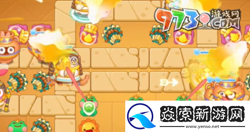 保卫萝卜4法老归来第100关怎么过