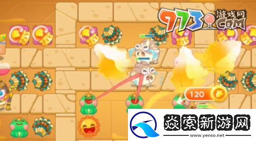 保卫萝卜4法老归来第100关怎么过