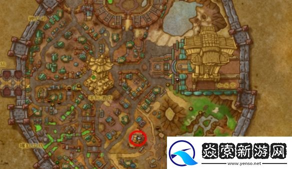 魔兽世界安德麦军需官在哪