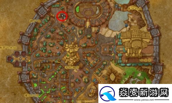 魔兽世界安德麦军需官在哪