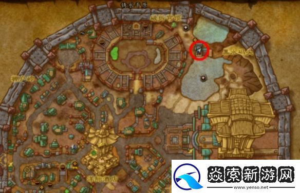 魔兽世界安德麦军需官在哪