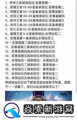 王者荣耀S38赛季段位继承规则详解【攻略大全】