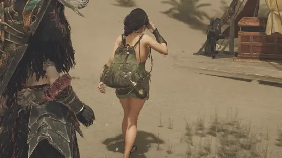 小看你了！怪猎荒野接待员换衣Mod