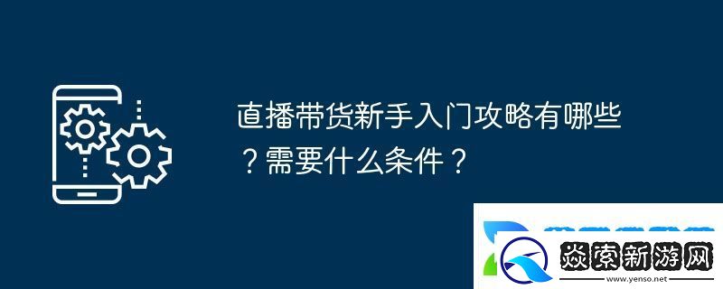 直播带货新手入门攻略有哪些