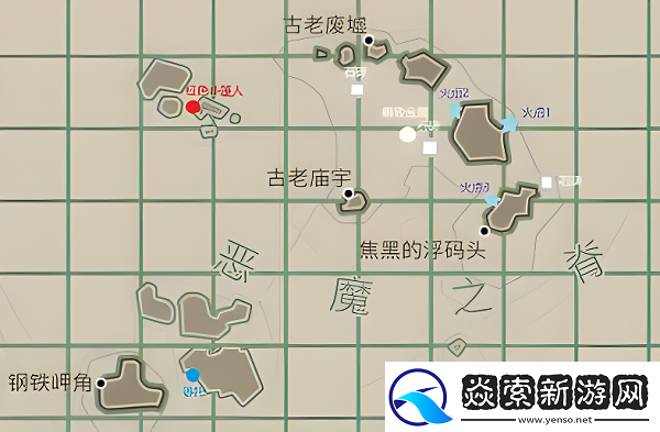 渔帆暗涌蜘蛛蟹位置一览