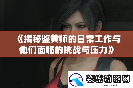 揭秘鉴黄师的日常工作与他们面临的挑战与压力