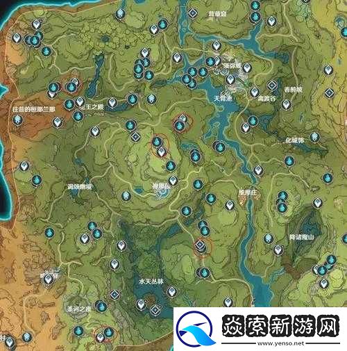 原神矿物富集点寻找攻略