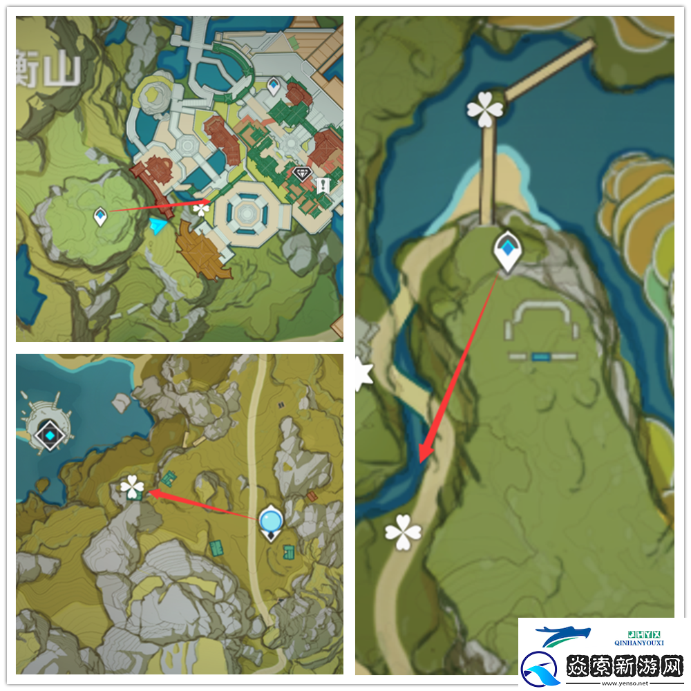 原神竹节采集位置