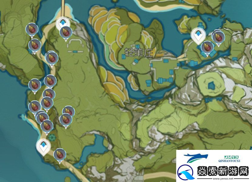 原神竹节采集位置