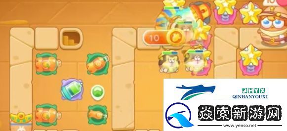 保卫萝卜4法老归来第18关通关攻略