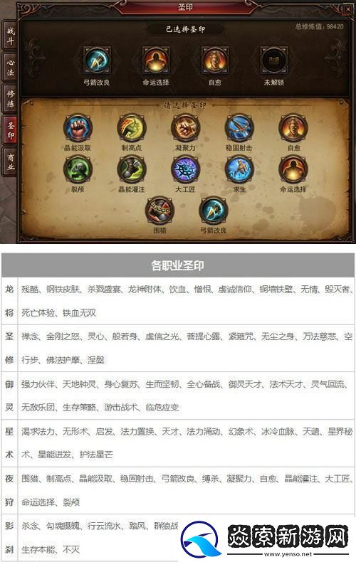 镇魔曲圣印是什么