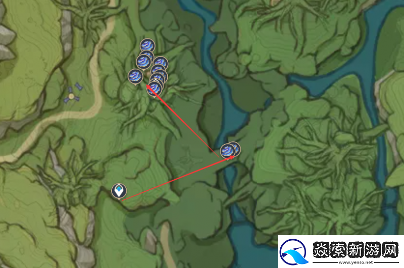 原神树王圣体菇采集位置在哪