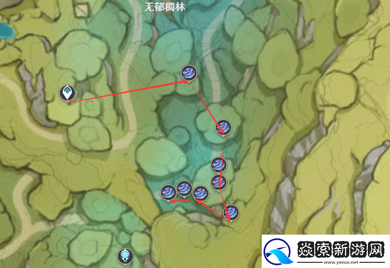 原神树王圣体菇采集位置在哪