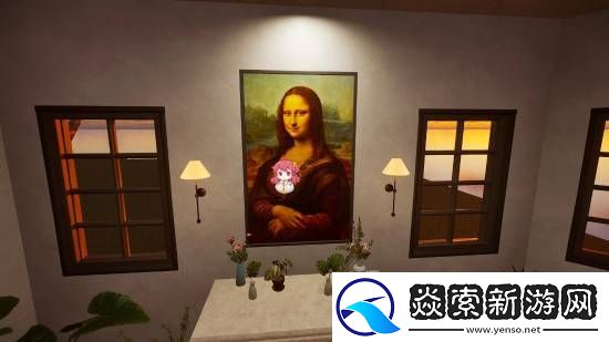 云族裔MOD社区太会玩!特别版蒙娜丽莎登场!