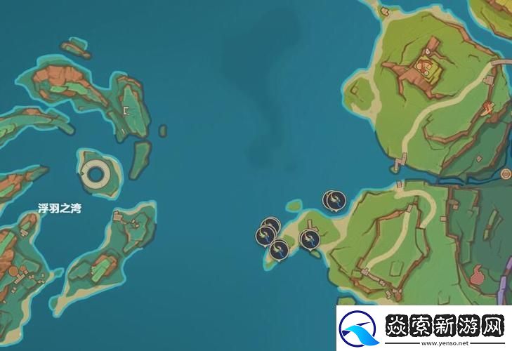 原神探索者的福音浪沫羽鳃高效采集秘籍与全新寻宝地图大公开