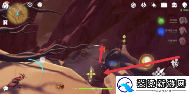 原神五绿洲的孑遗锚点在哪