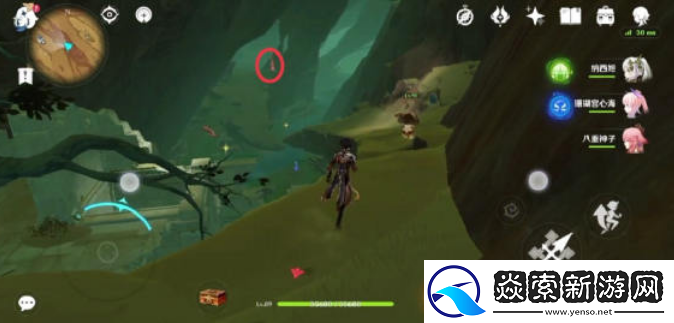 原神五绿洲的孑遗锚点在哪