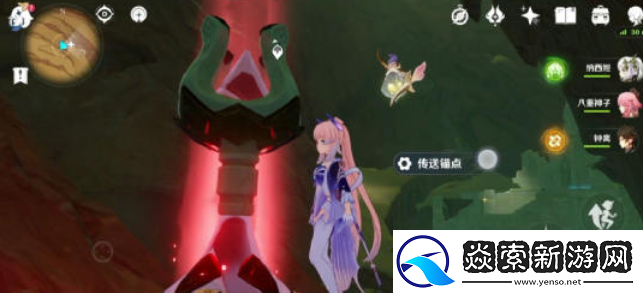 原神五绿洲的孑遗锚点在哪