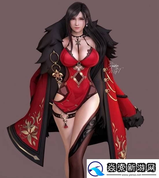 最终幻想7重制版蒂法3D美图赏