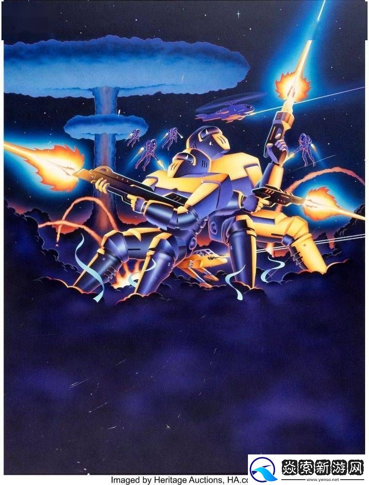 斯蒂芬·佩宁格经典游戏艺术作品将拍卖